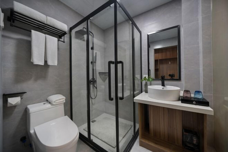 Bathroom 3, Jiu Jian Tang Bo City Hotel, Ningde