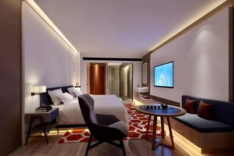 Bedroom 3, Dongfang Yijing Hotel, Lishui