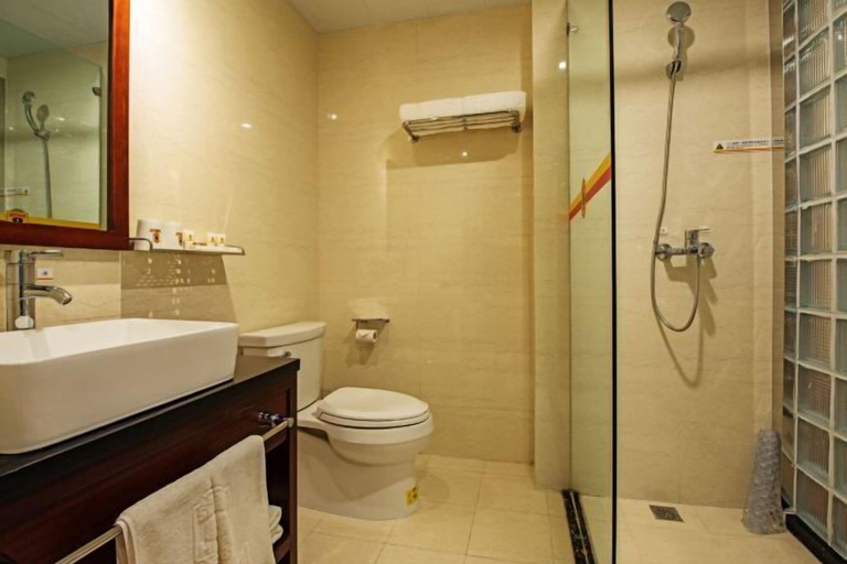Bathroom 4, Xinwei Business Hotel, Suihua