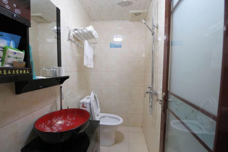 Bathroom 4, Xinyuan Mengya Inn, Nanchong