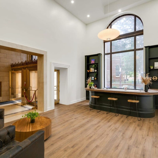 Room 3, Sosuite 1BR Loft w Park View, W/d, Gym, Lounge, Philadelphia