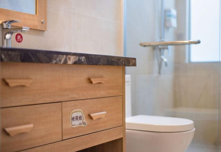 Bathroom 4, Yanchaoyang Boutique Inn, Honghe Hani and Yi