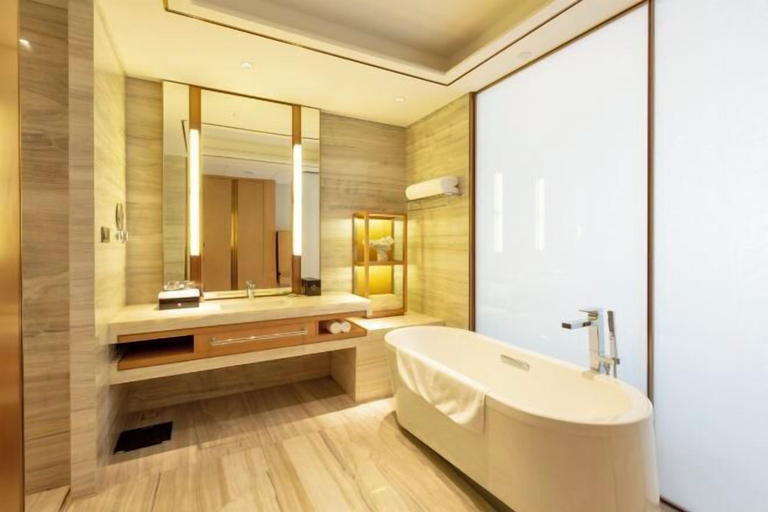 Bathroom 4, Hengxu International Hotel, Dingxi