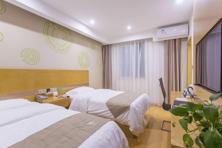 Bedroom 2, Greentree Inn (Xuzhou Railway Station), Xuzhou