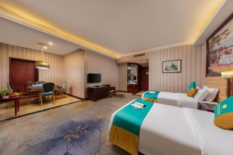 Bedroom 2, Jianglong Hotel (Dongguan Houjie Wanda Plaza), Dongguan