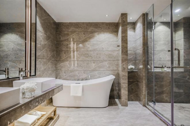 Bathroom 4, Joy Hotel, Hangzhou