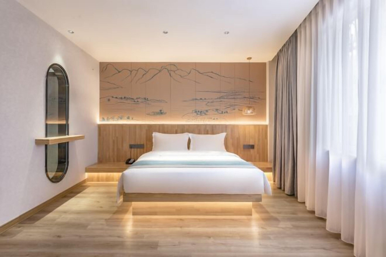 Bedroom 3, xilinxiaoyuan Guesthouse, Longyan