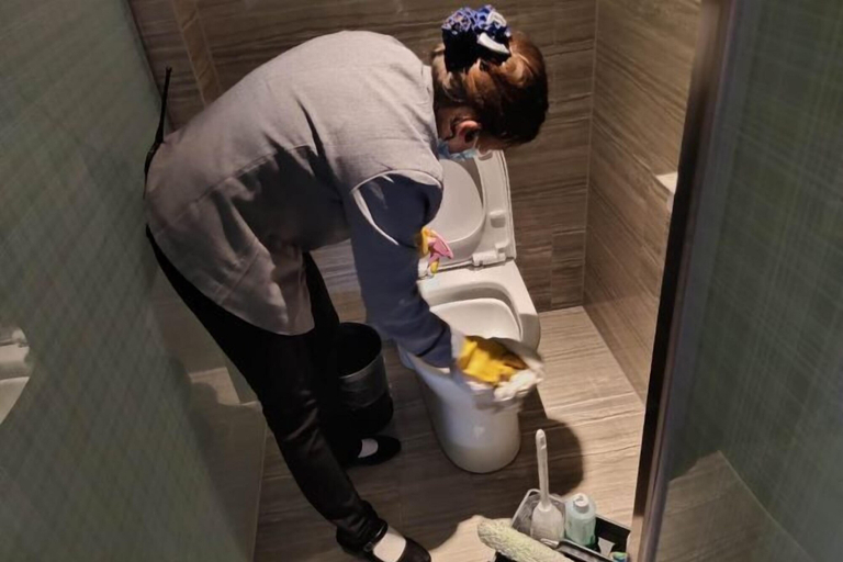 Bathroom, Bojing Qingshe Hotel, Zhaotong