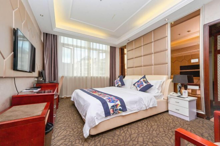 Bedroom 2, Donghua Hotel Bazhong, Bazhong