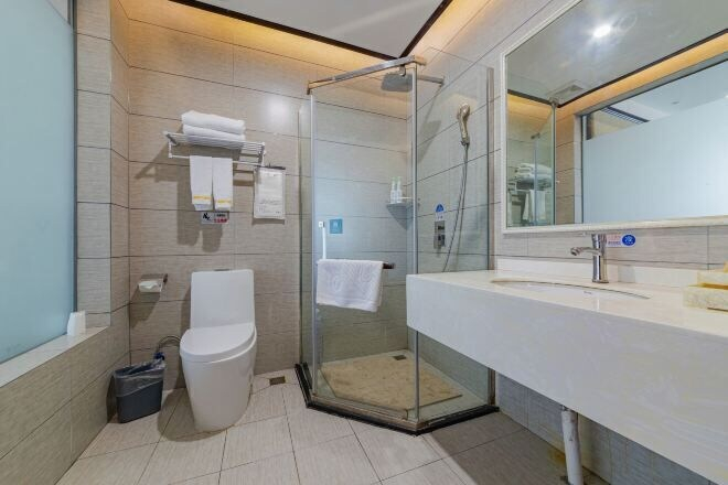 Bathroom 4, Yuting Impression Hotel, Deyang
