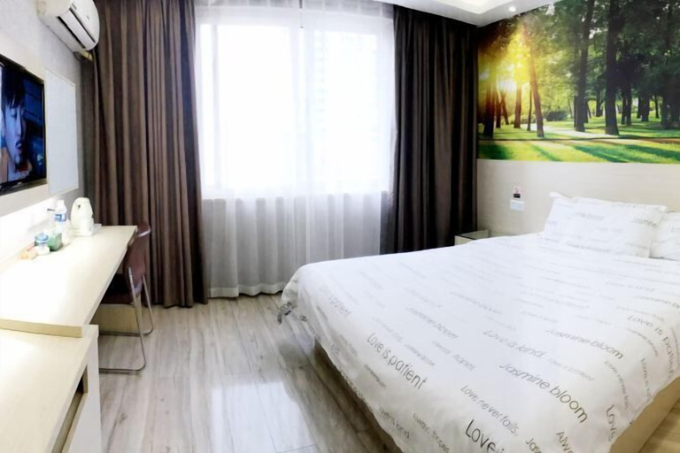 Bedroom 2, Jasmine Bloom Inn (Xueyuan Road Changjiang University), Jingzhou