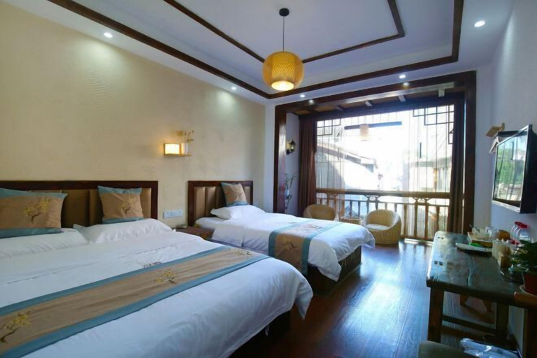 Bedroom 3, Zuo You Jian (Left & Right)Movie Theme Boutique Inn, Xiangxi Tujia and Miao