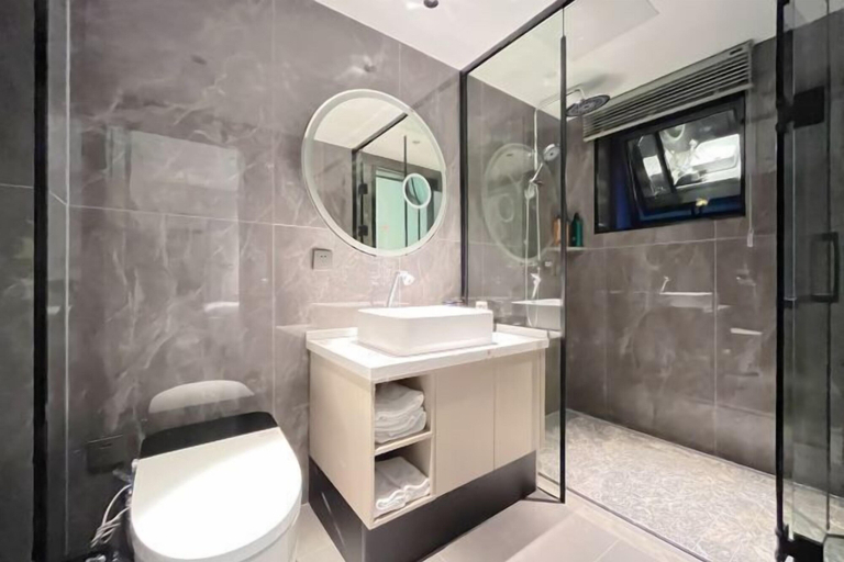 Bathroom 3, Zhicheng Select Hotel (Yongzhou Vocational and Technical School), Yongzhou