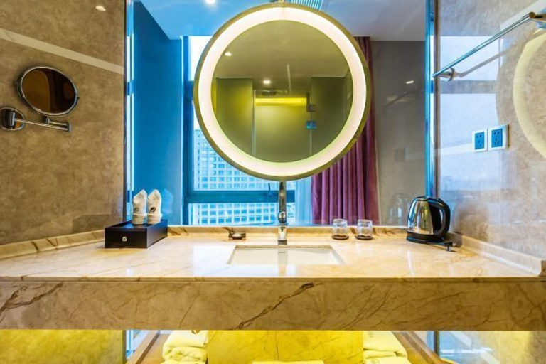 Bathroom 3, Meilin Hotel, Huzhou