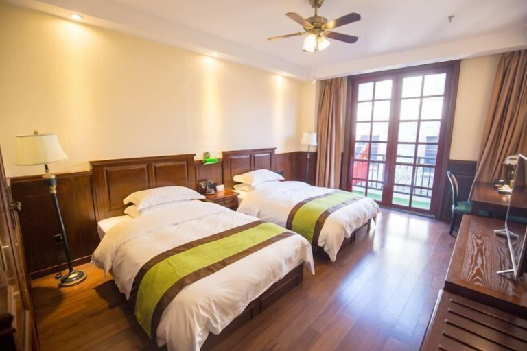 Bedroom 3, Zhujia Dayuan Hotel, Lianyungang