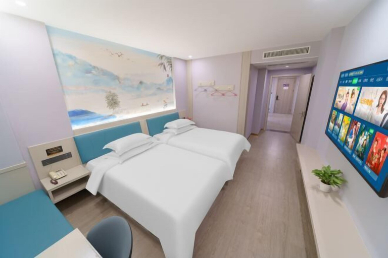 Bedroom 3, Pujiang Qianbaidu Hotel, Jinhua