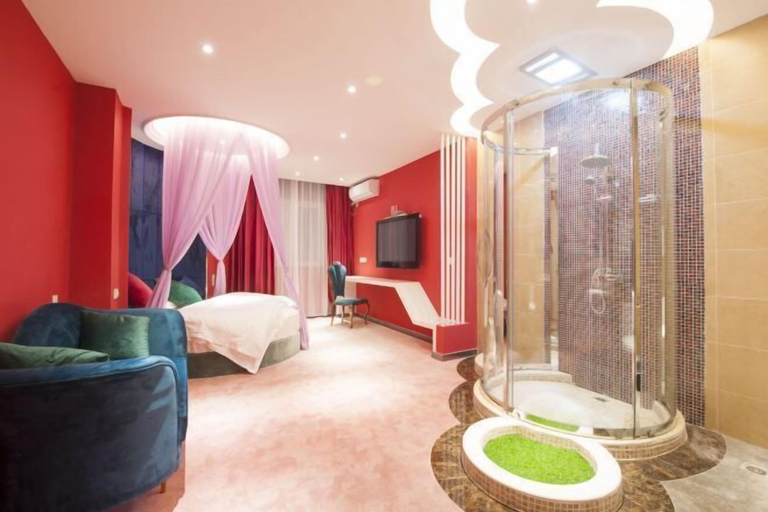 Bedroom 3, Yuxi Zhuoran Xinzhuang Hotel, Yuxi