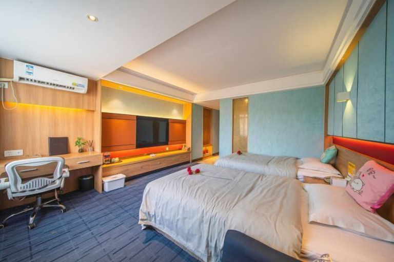 Bedroom 2, Jilong Hotel, Changsha