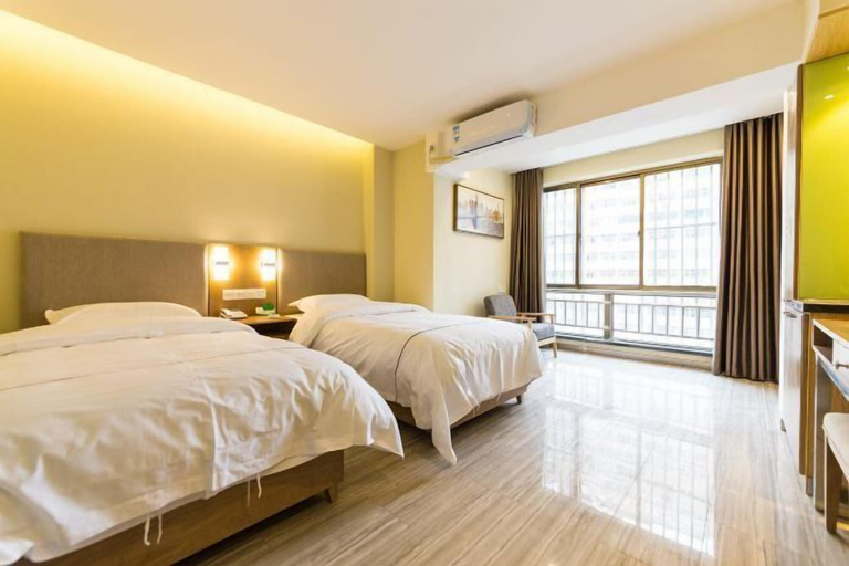 Bedroom 3, Lanzhou Jinyuan Zhijia Hotel, Lanzhou