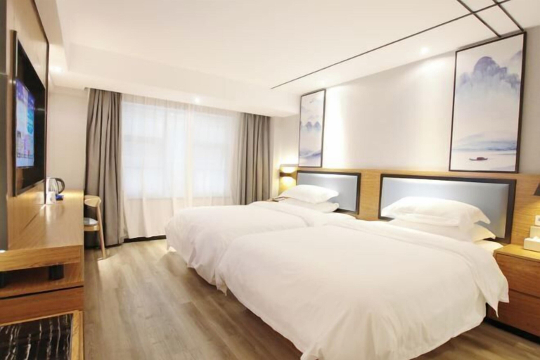 Bedroom 3, Unitour Hotel (Yulin Government & Wanda Plaza Branch), Yulin