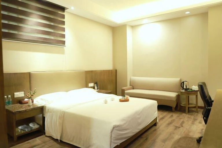 Bedroom 3, Mango City Inn (Moon Lake Park North Metro · Window of the World Mango Pavilion), Changsha