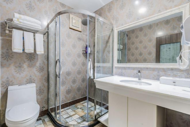 Bathroom, Shengli Spa Holiday Hotel, Jiangmen