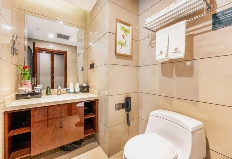 Bathroom 3, Xixia International Hotel, Longnan
