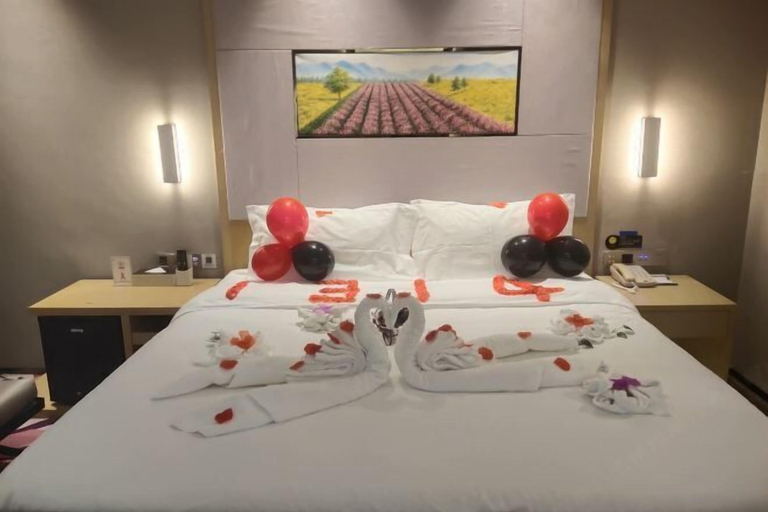 Bedroom 2, Lavande Hotel (Guangyuan Wanda Plaza Olympic Center), Guangyuan
