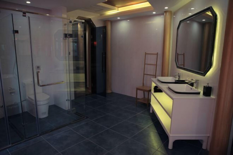 Bathroom 4, Bosite Boutique Theme Hotel, Taizhou