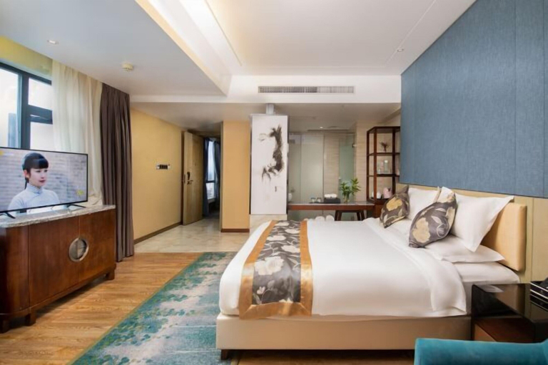 Bedroom 3, Yiyuan Lanbao Hotel, Hainan
