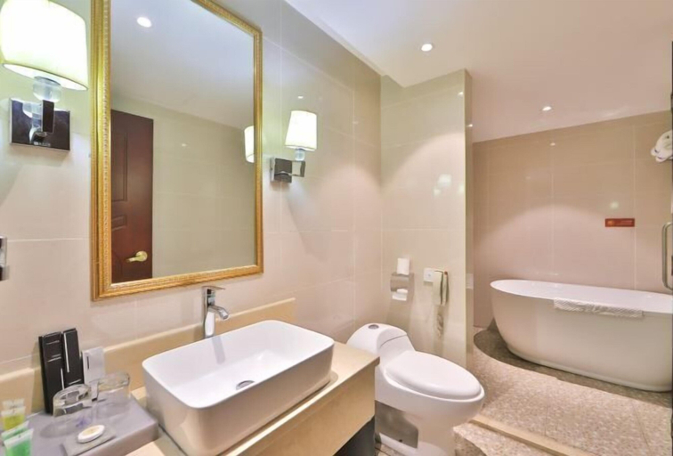 Bathroom 4, Hotel Hunchun X, Yanbian Korean