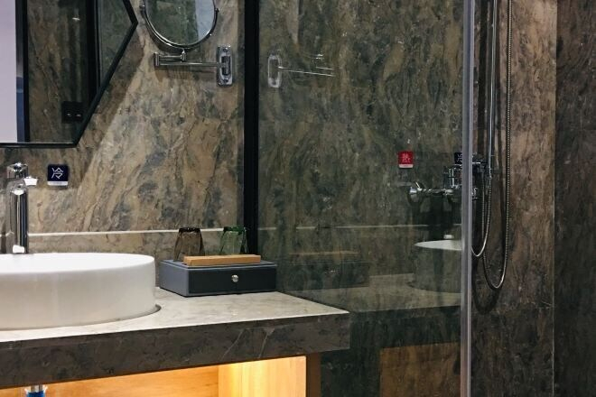 Bathroom 4, Pin'Ge Time Hotel, Chongqing
