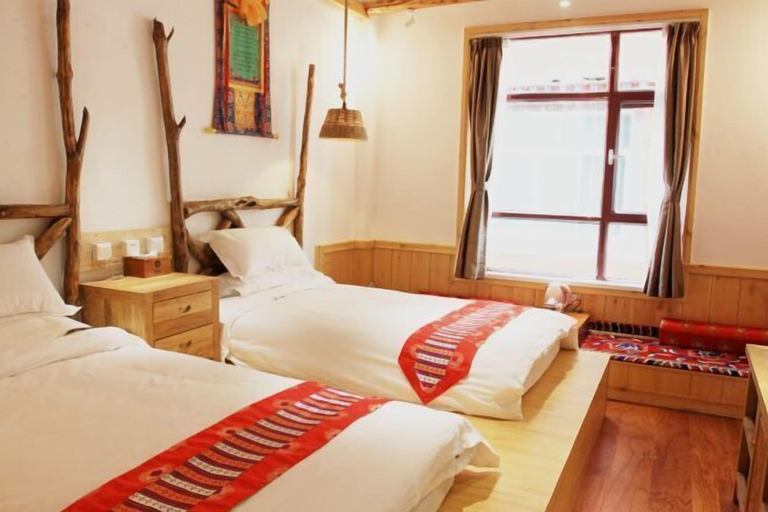 Bedroom 4, Sangpei Dongzhu Inn, Gannan Tibetan