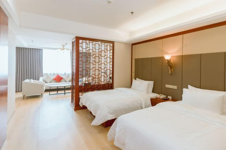 Bedroom 3, Yin Cheng Business Hotel, Wenzhou