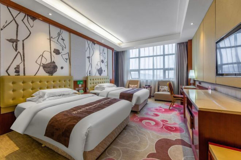 Bedroom 3, Guan Jiang Nan Hotel, Xiangfan