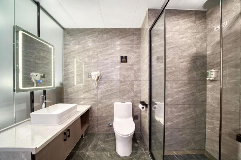 Bathroom 4, Four Seasons Qingteng Hotel (Outlet Airport), Ningbo