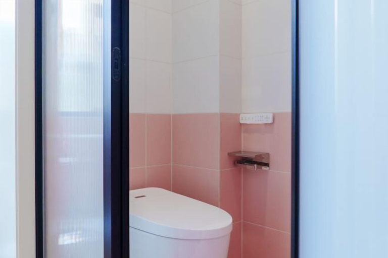 Bathroom 4, Hongji Business Hotel, Jiamusi
