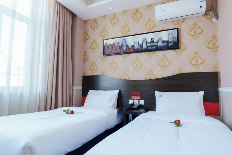 Bedroom 3, Hongji Business Hotel, Jiamusi