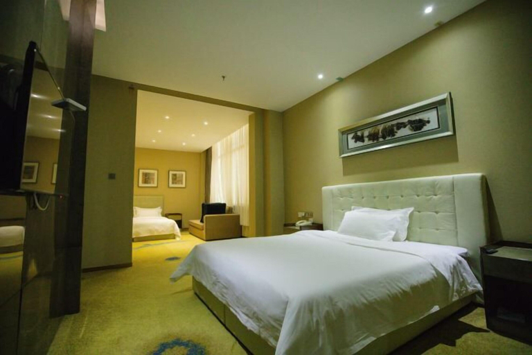 Bedroom 3, Wulanhaote Mengjia Hotel, Xing'an