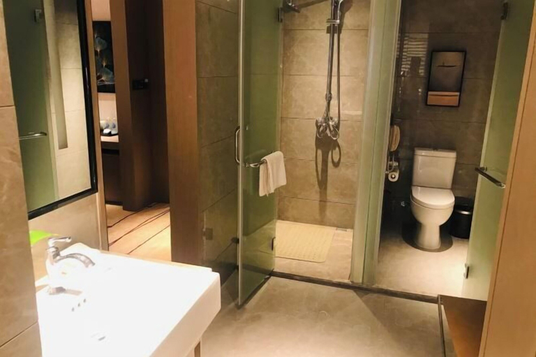 Bathroom 4, Huaqiao Hotel, Yingtan