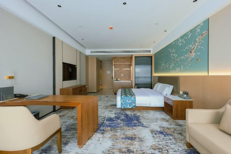 Bedroom 2, Yuhe Hotel, Leshan