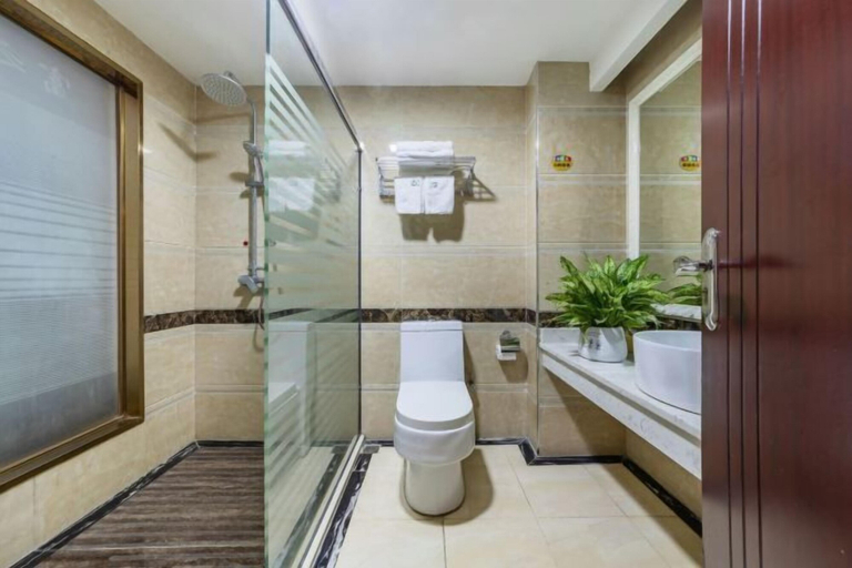 Bathroom 3, Fuzhicheng Boutique Hotel (Yuantan Railway Station Branch), Qingyuan