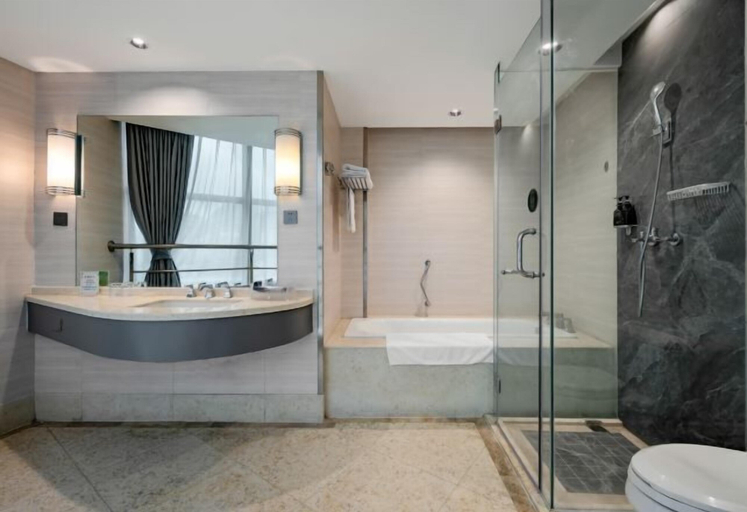 Bathroom 3, Sports International Hotel, Suzhou
