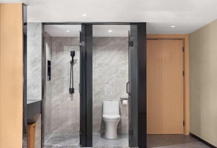 Bathroom 3, Junlan Hotel, Shenzhen