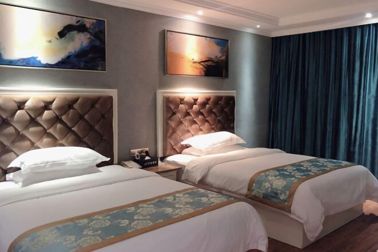Bedroom 2, Aishang Hotel (Pubei Maoyuan Diwang International), Qinzhou