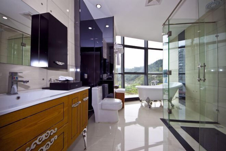 Bathroom 4, Yanlin Culture Hotel, Nanping