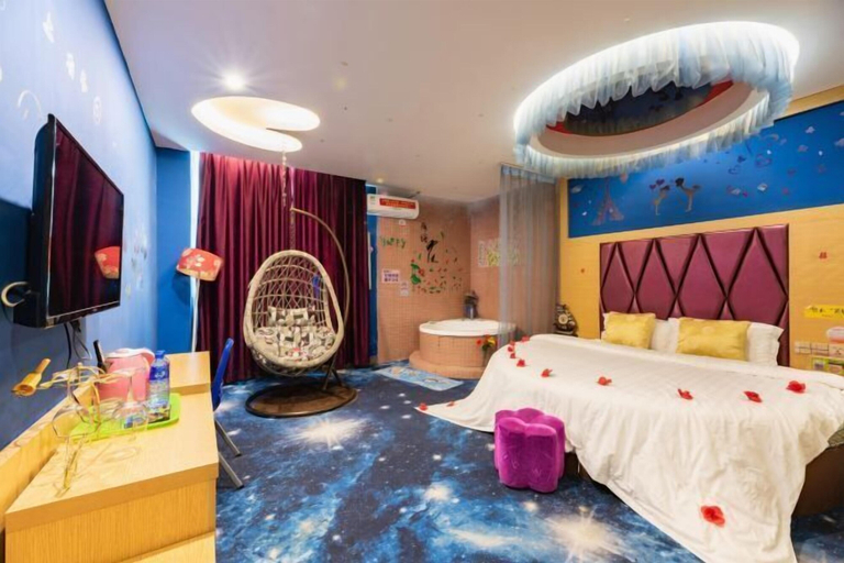 Bedroom 3, Guangzhou Fengzhihuang Hotel (Xintang Subway Station), Guangzhou