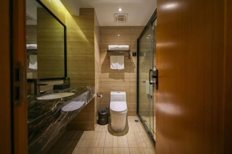 Bathroom 4, Mingcheng Boutique Hotel in Bengbu City, Bengbu