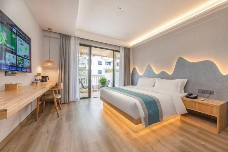 Bedroom 3, xilinxiaoyuan Guesthouse, Longyan
