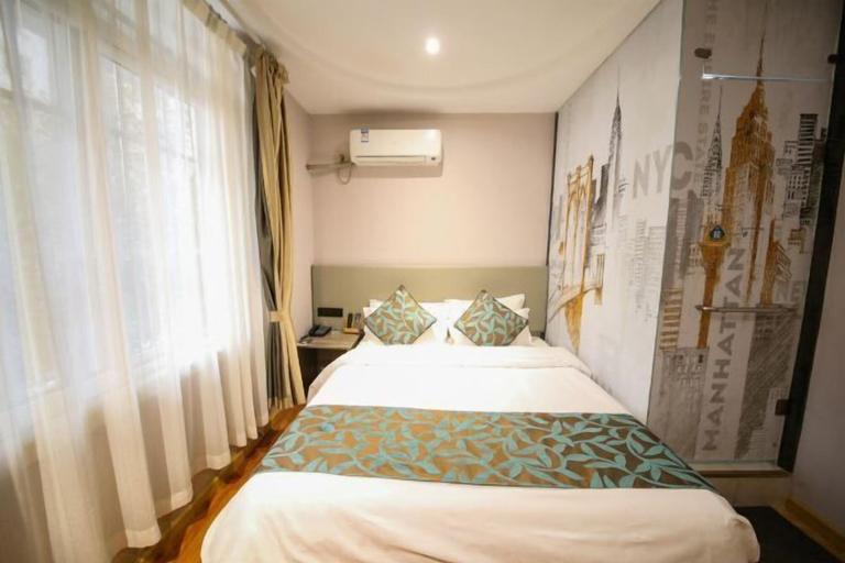 Bedroom 2, jindaxiang Express Hotel (Baoji Jiangtan Road Store), Baoji
